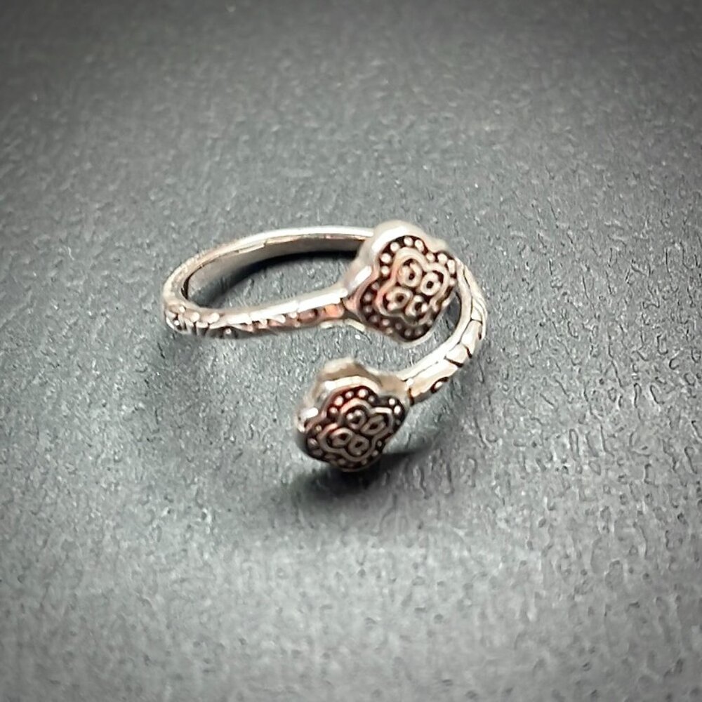 Annika Witt Silver Ring Size 7 - Picture 2 of 7